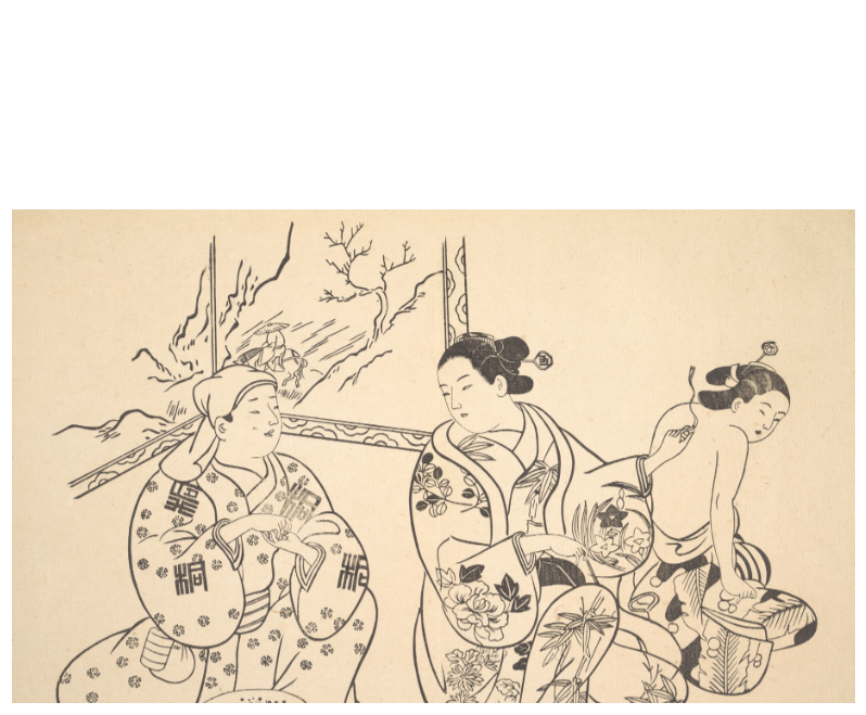 Ilustração histórica relacionada à moxabustão japonesa